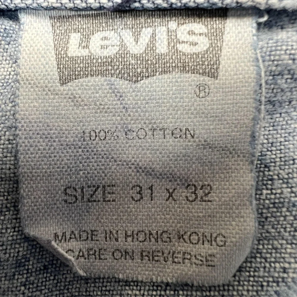 Vintage Levis SilverTab Jeans Carpenter 32x31 Loose Fit Baggy Skater Grunge Y2K